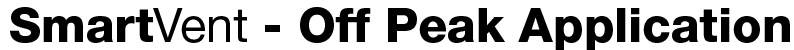 SmartVent Off-Peak / Firewall Application