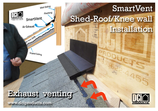 Shed Roof / Roof to Wall