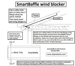 Creating a wind blocker with SmartBaffle