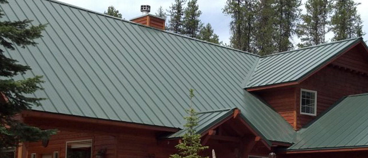 Image of a standing seam metal roof